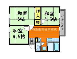 永瀬ＡＰの物件間取画像